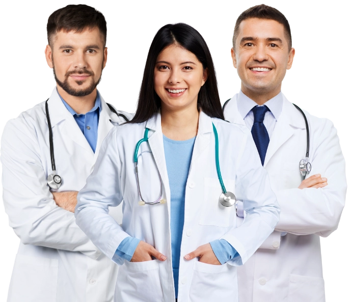 equipo doctores salud interactiva