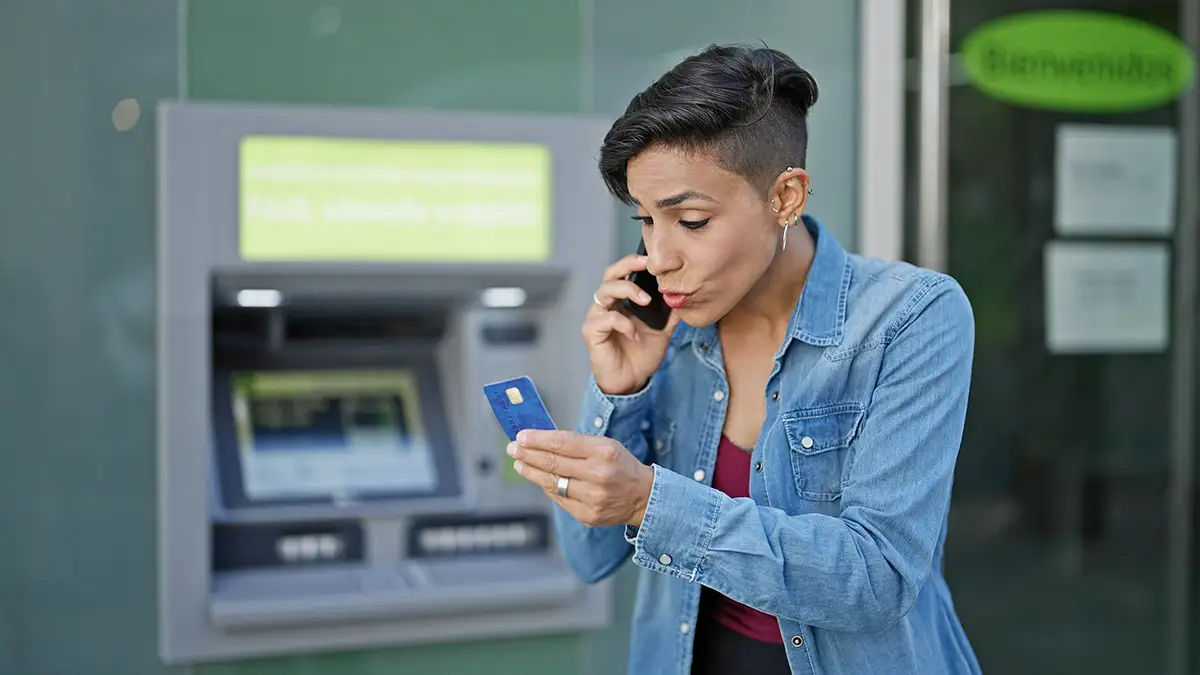 Retirar efectivo de la tarjeta de crédito