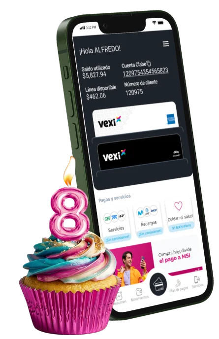 Octavo aniversario Vexi