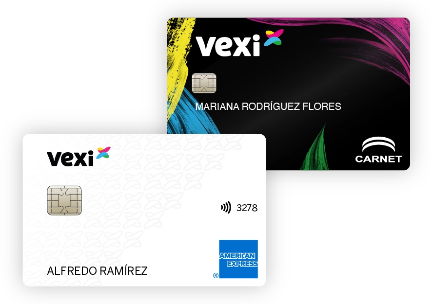 Tarjeta Vexi American Express® y Tarjeta Vexi Carnet